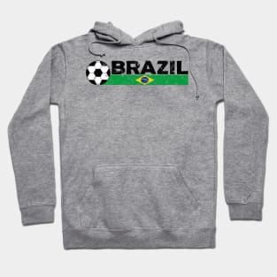 Brazil Football Fan. Brazil Soccer Design Hoodie